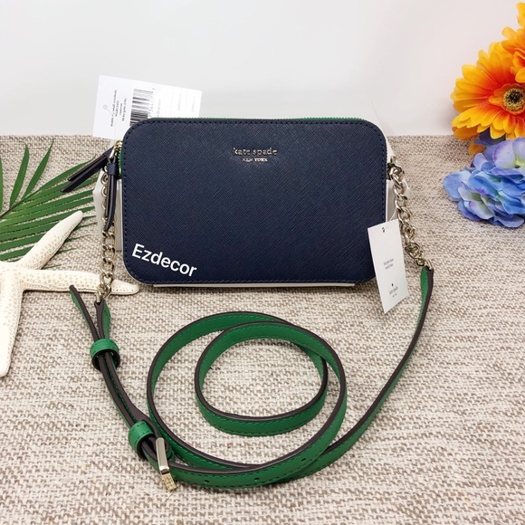 kate spade cameron double zip small crossbody